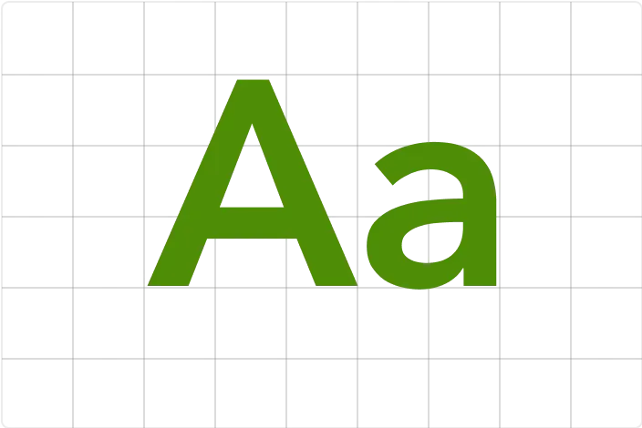 Typography examples showing Avenir Next font in different weights and sizes